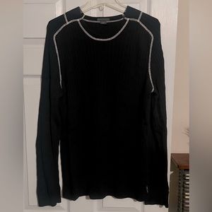 Men’s A/X sweater, Navy, XL